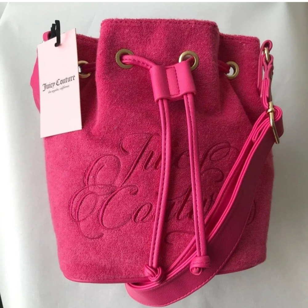 NWT JUICY COUTURE BEACH BAG BUCKET BAG